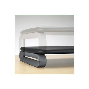 Kensington SmartFit Plus - Plataforma - para monitor - gris, negro - tamaño de pantalla: 21" - PC de escritorio