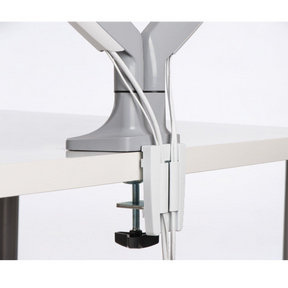 Kensington SmartFit One-Touch Single Monitor Arm - Mounting kit - adjustable arm - for Monitor - screen size: 13"-32" - Desktop computer, C-clamp, grommet, desktop mountable