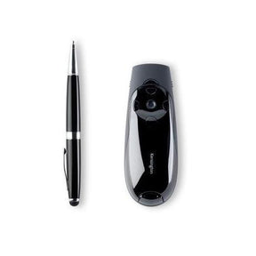 Kensington Presenter Expert Red Laser con control de cursor - Control remoto para presentaciones - RF - Negro