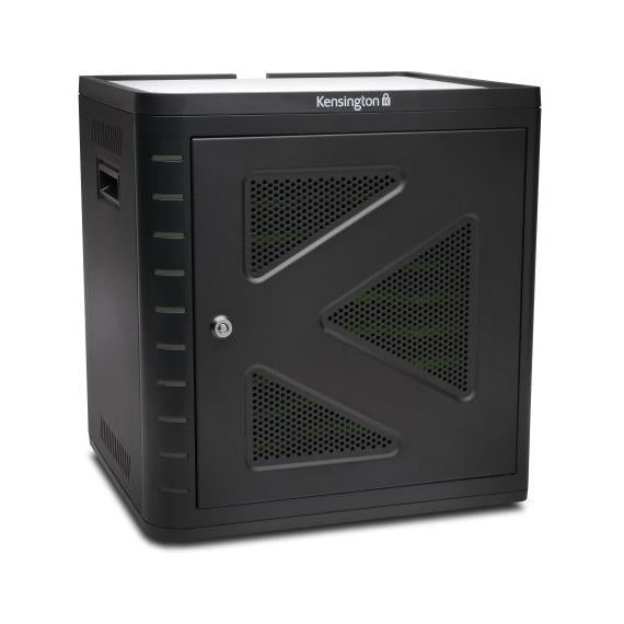 Kensington Charge &amp; Sync Cabinet, Universal Tablet - Unidad de gabinete - para 10 tabletas - negro