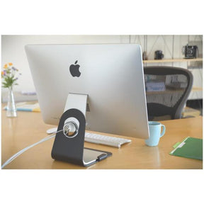 Kensington SafeStand Keyed Locking Station - Soporte de bloqueo de seguridad del sistema - Negro - para Apple iMac (21,5 interior, 27 interior)