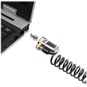 Kensington ClickSafe Portable Combination Laptop Lock - Security Cable Lock - Black
