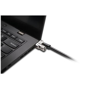 Candado con llave para portátil Kensington MicroSaver 2.0 - Cable de seguridad - Plateado - 1,83 m