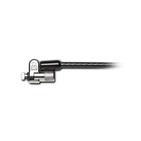 Candado con llave para portátil Kensington MicroSaver 2.0 - Cable de seguridad - Plateado - 1,83 m