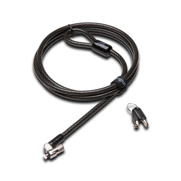 Candado con llave Kensington MicroSaver 2.0 Ultra para portátiles - Cable de seguridad - Plateado
