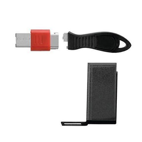 Bloqueo de puerto USB Kensington con protector de cable - Rectangular - Bloqueo de puerto USB