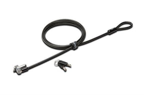 Kensington N17 Candado con llave para portátiles con ranuras en forma de cuña - Candado con cable de seguridad - 1,83 m