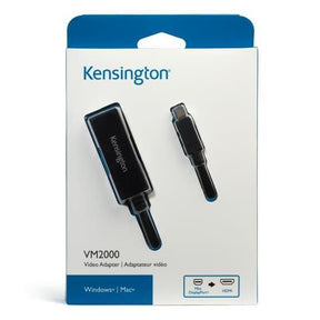 Kensington VM2000 Video Adapter - Video Adapter - Mini DisplayPort Male to HDMI Female