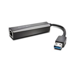 Kensington UA0000E - Adaptador de red - USB 3.0 - Gigabit Ethernet x 1 - Negro