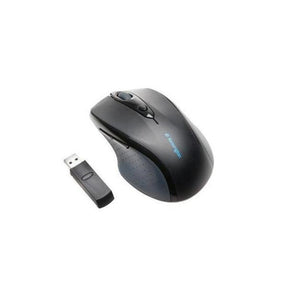 Kensington Pro Fit Full-Size - Ratón - Derecho - Óptico - 6 Botones - Inalámbrico - 2.4GHz - Receptor inalámbrico USB - Negro