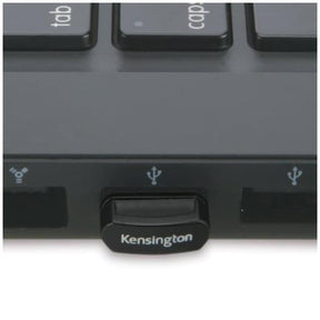 Trackball móvil inalámbrico Kensington Advance Fit - Trackball - para diestros y zurdos - láser - 2 botones - inalámbrico - 2,4 GHz - receptor inalámbrico USB - grafito, rojo rubí