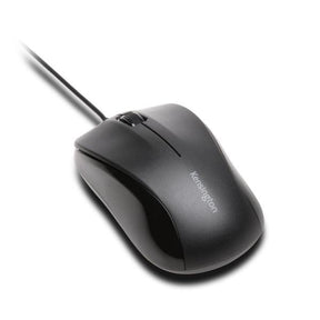 Kensington ValuMouse - Ratón - para diestros y zurdos - óptico - 3 botones - con cable - USB - negro