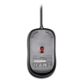 Kensington ValuMouse - Ratón - para diestros y zurdos - óptico - 3 botones - con cable - USB - negro