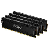 KINGSTON MEM 64GB 3600MHz DDR4 CL16 DIMM (Kit de 4) 1Gx8 FURY RENEGADE NEGRO