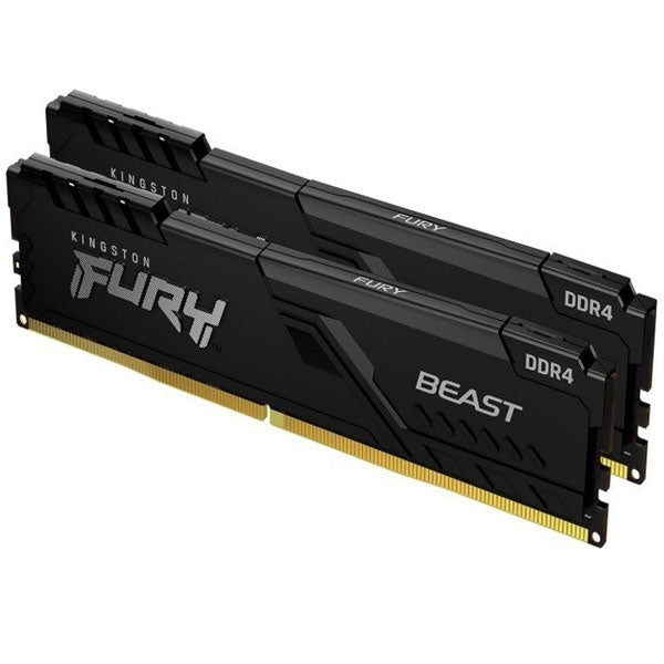 KINGSTON MEM 16GB 3600MT/s DDR4 CL17 DIMM (Kit of 2) FURY BEAST BLACK