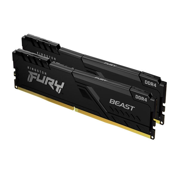 KINGSTON MEM 32GB 3733MT/s DDR4 CL19 DIMM (Kit of 2) 1Gx8 FURY BEAST BLACK