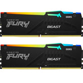 KINGSTON MEM 16GB 4800MT/S DDR5 CL38 DIMM (Kit de 2) FURY BESTIA RGB