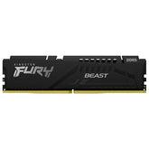 KINGSTON MEM 16GB 5200MT/S DDR5 CL36 DIMM FURY BEAST NEGRO