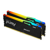 KINGSTON MEM 32GB 6000MT/S DDR5 CL36 DIMM (Kit de 2) FURY BESTIA RGB