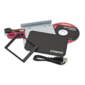Kingston SSD Installation Kit - Storage Enclosure - 2.5" - SATA 3Gb/s - USB 2.0