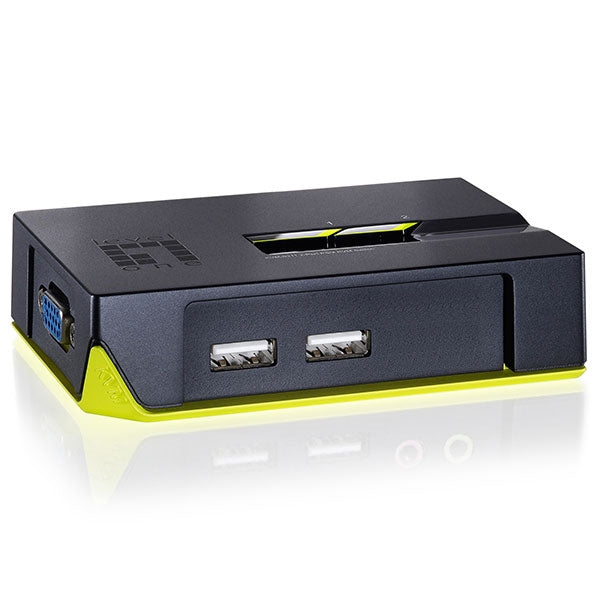 CONMUTADOR KVM LEVELONE 2xPUERTOS USB