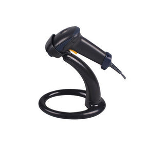 Leitor Código de Barras ZONERICH Laser 1D ZQ-LS6025A IP65 c/ Suporte & Sensor Automático, Preto