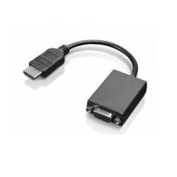 Lenovo - Adaptador de vídeo - HDMI macho para HD-15 (VGA) fêmea - 20 cm - para ThinkCentre M90a Gen 3, M90a Pro Gen 3, M90q Gen 2, M90t Gen 3, ThinkPad L13 Yoga Gen 3