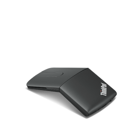 Lenovo ThinkPad X1 Presenter Mouse - Mouse - right- and left-handed - laser - 3 buttons - wireless - 2.4GHz, Bluetooth 5.0 - USB wireless receiver - black - for ThinkCentre M70t Gen 3, M90q Gen 2, ThinkPad E14 Gen 4, T14s Gen 3, Yoga Slim 7 Pro 14