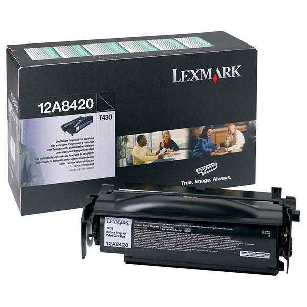 LEXMARK TONER T430 W/RET 6K