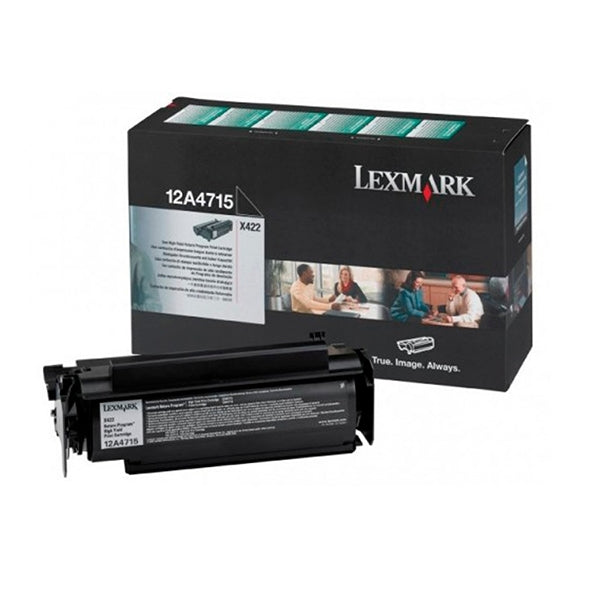 LEXMARK TONER BLACK X422 ALT CAP W/RET 12K