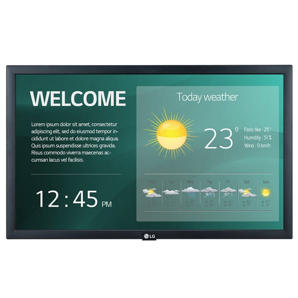 LG MONITOR LED PROFISSIONAL 22 FHD 250CD 16/7 WEBOS 22SM3G