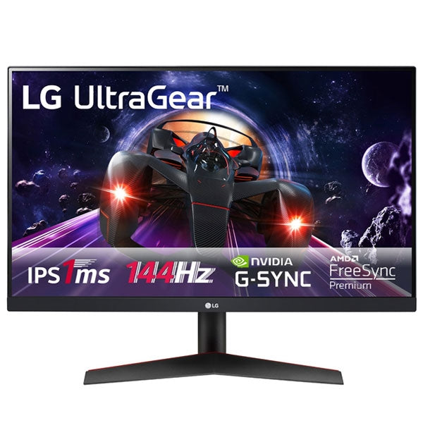 LG MONITOR IPS 24 (23.8) FHD 144HZ 1MS HDMI DP GAMING 24GN600-B ULTRAGEAR