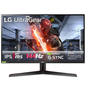 MONITOR LG IPS 27 16:9 QHD 1MS 144HZ HDMI DP 27GN800-B