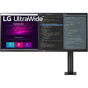 LG MONITOR IPS 34 21:9 UHD 4K HDMI DP USB COLUNAS ERGO HAS PIVOT 34WN780-B