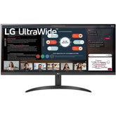 LG MONITOR IPS 34 21:9 ULTRAWIDE FHD 5MS 75HZ HDMI 34WP500-B.BEU