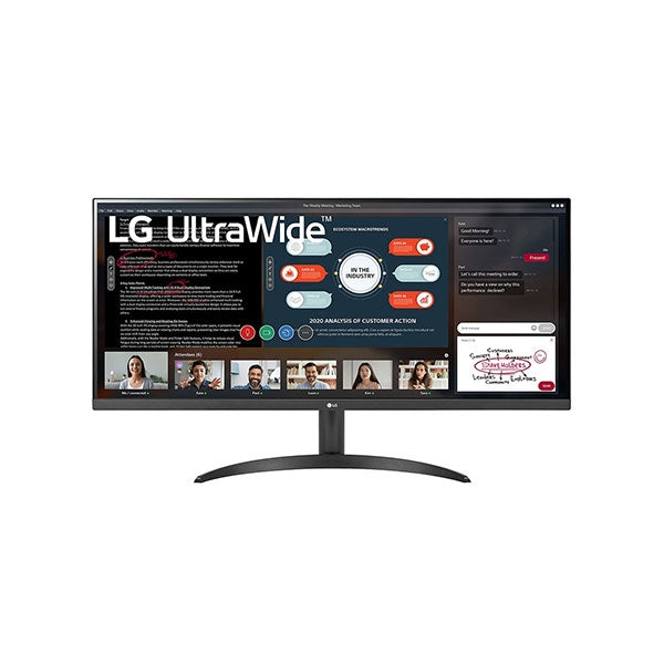 LG MONITOR IPS 34 21:9 ULTRAWIDE FHD 5MS 75HZ HDMI 34WP500-B