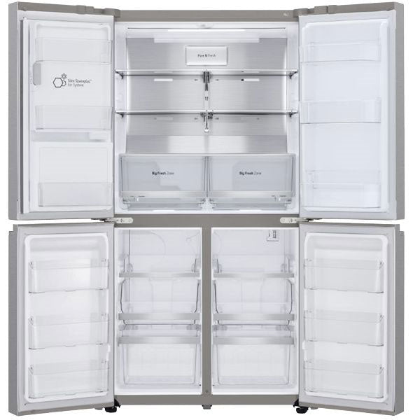 LG REFRIGERATOR SIDE BY SYDE 4 DOORS 641 LITERS GML945NS9E