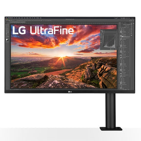 MONITOR LG IPS 32 UHD 4K HDMI DP USB-C ALTAVOCES ERGO TIENE PIVOT 32UN880-B