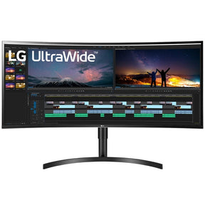 MONITOR LG IPS 38 21:9 QHD+ CURVADO HDMI DP HA 38WN75C-B