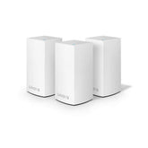 Linksys VELOP Whole Home Mesh Wi-Fi System WHW0103 - Wi-Fi System (3 Routers) - Network - GigE - 802.11a/b/g/n/ac, Bluetooth 4.1 - Dual Band