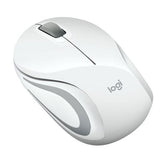 LOGITECH MOUSE M187 PORTÁTIL INALÁMBRICO ÓPTICO BLANCO