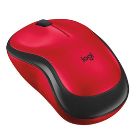 LOGITECH MOUSE M220 PORTÁTIL SILENCIOSO INALÁMBRICO ROJO