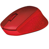 LOGITECH MOUSE M330 SILENT PLUS WIRELESS RED