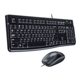 TECLADO Y RATÓN DE ESCRITORIO CON CABLE DE LOGITECH MK120