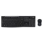 LOGITECH KEYBOARD &amp; MOUSE COMBO MK270 WIRELESS UK ENGLISH (QWERTY)