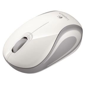 LOGITECH MOUSE M187 NOTEBOOK WIRELESS OPTIC WHITE