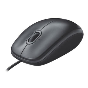 LOGITECH MOUSE B100 DESKTOP OPTICAL USB BLACK