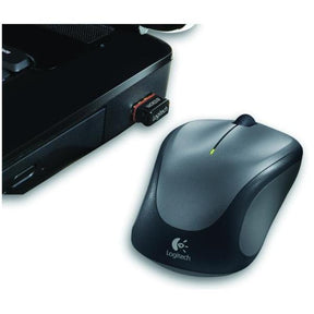 Logitech M325 - Color Collection Limited Edition - mouse - optical - 3 buttons - wireless - 2.4 GHz - USB wireless receiver - gray