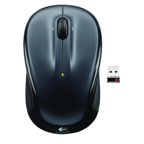 Logitech M325 - Color Collection Limited Edition - mouse - optical - 3 buttons - wireless - 2.4 GHz - USB wireless receiver - gray