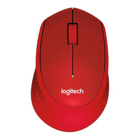 LOGITECH MOUSE M330 SILENT PLUS WIRELESS RED